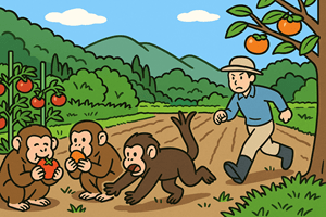サル被害進行度3