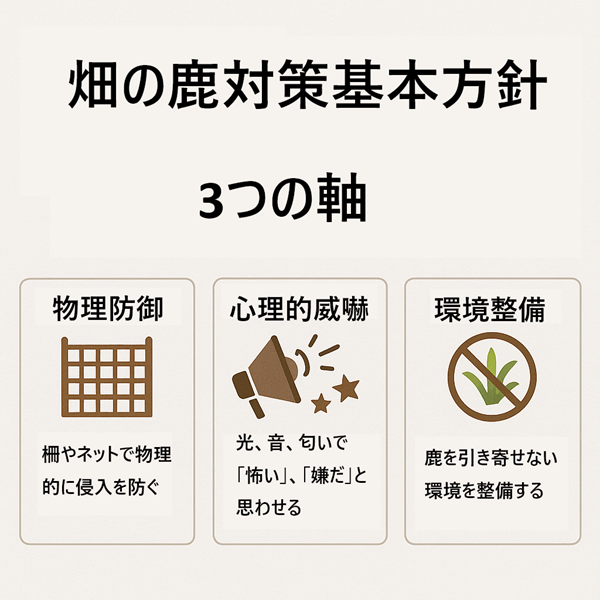 鹿対策の基本方針